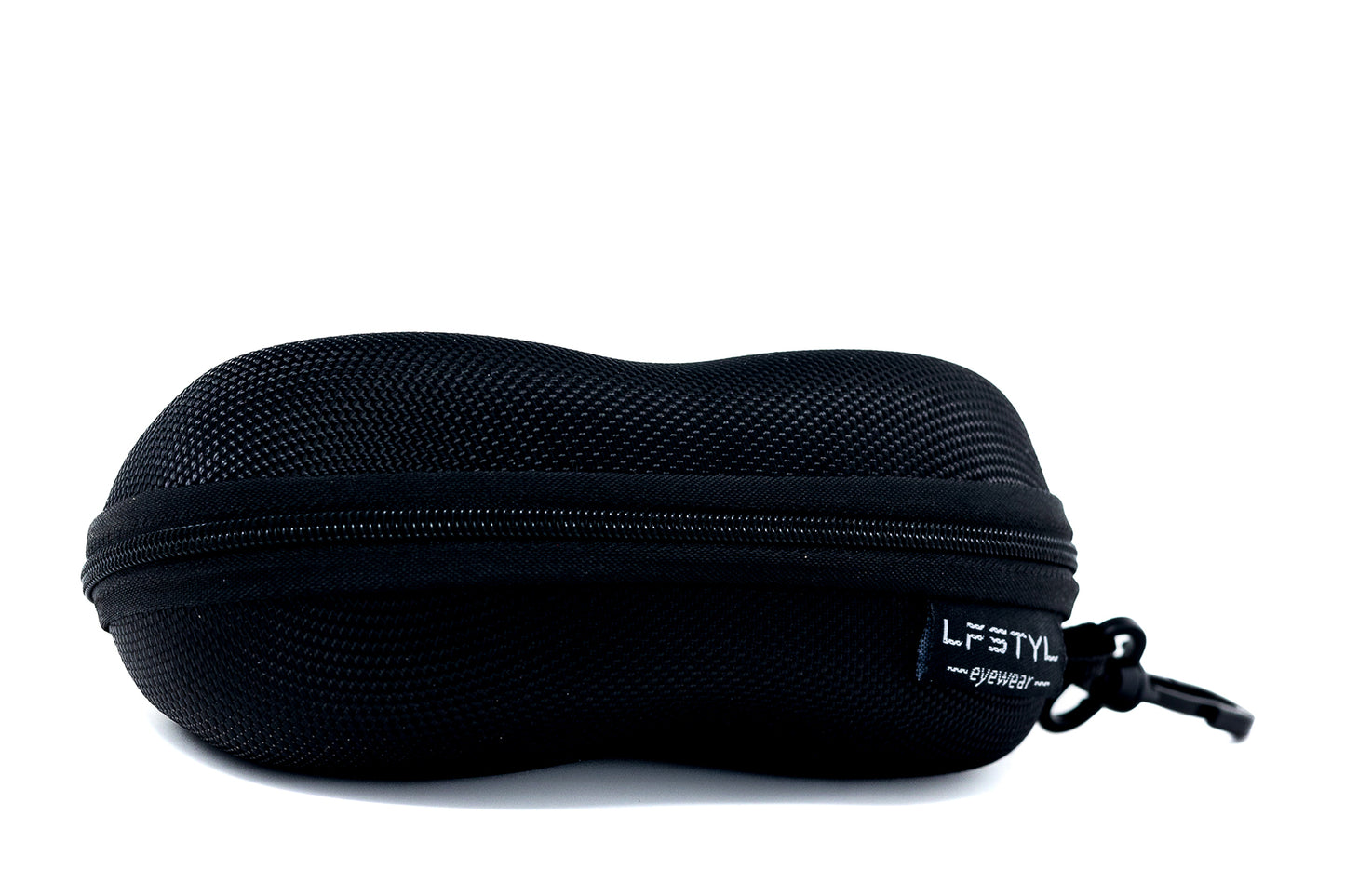 Hard Shell Zippered Case With Tag